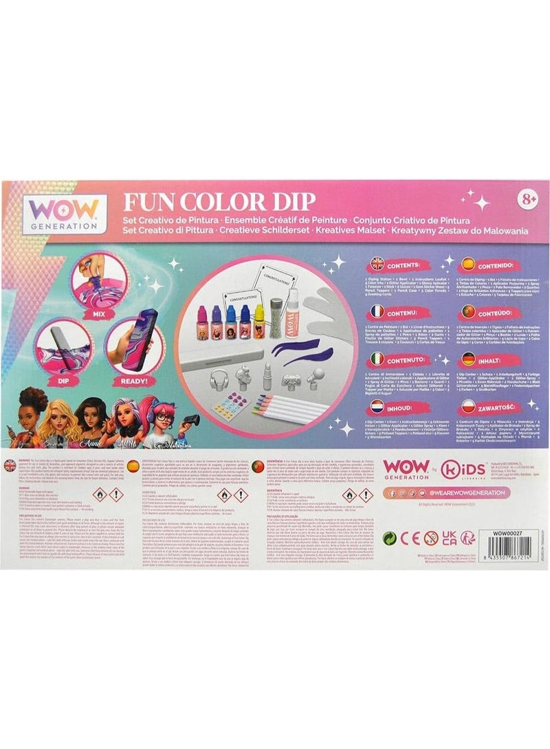 WOW Generation Kids Euroswan - Creative Dip in Paint Wow Generation, Multicoloured (WOW00027) - Image 3